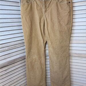 Caslon Men's Corduroy Pants in Tan